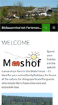 Mobile Screenshot of bio-mooshof.de